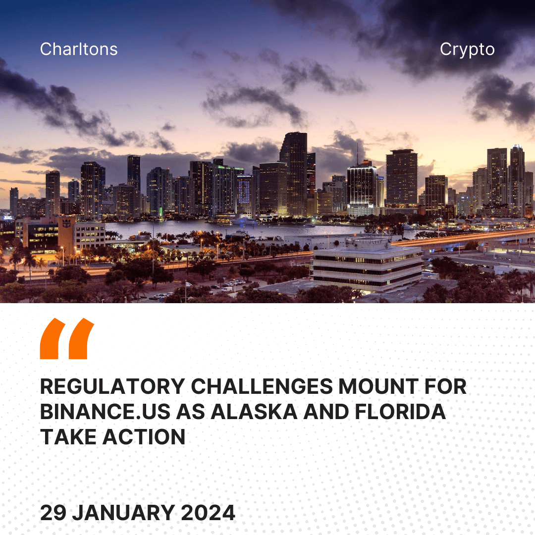 Regulatory Challenges Mount for Binance.US as Alaska and Florida Take Action