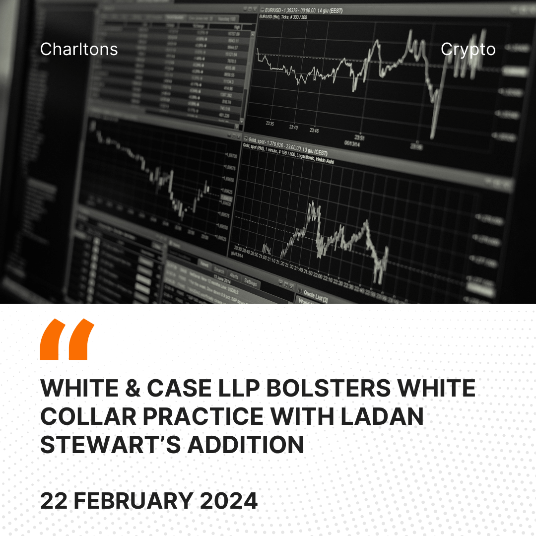 White & Case LLP Bolsters White Collar Practice with Ladan Stewart’s Addition