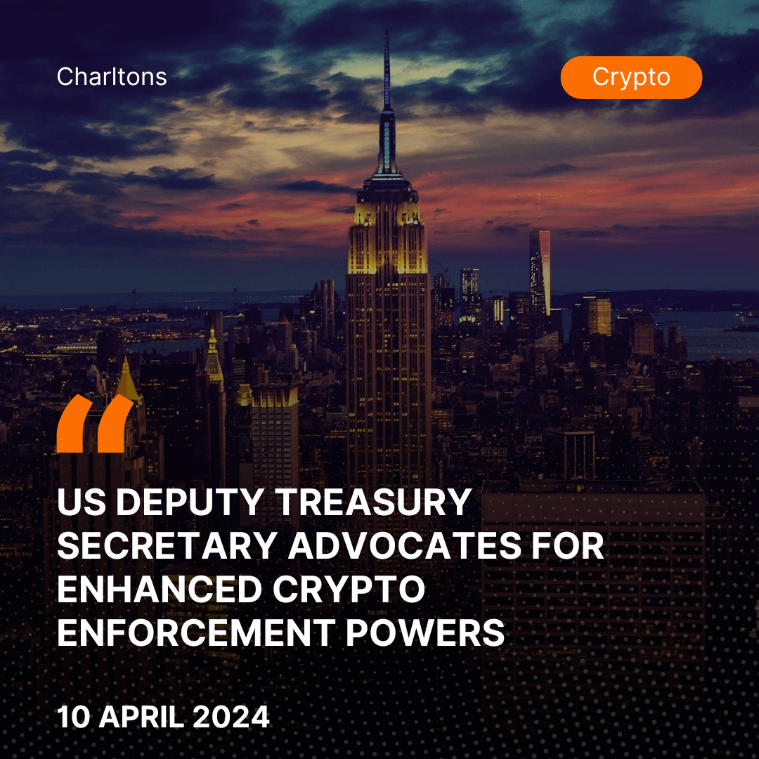 US Deputy Treasury Secretary Advocates for Enhanced Crypto Enforcement Powers