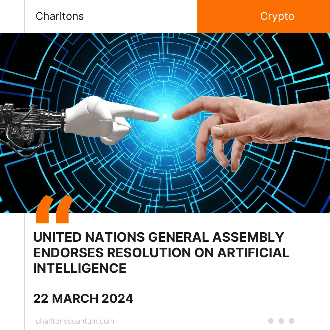 United Nations General Assembly Endorses Resolution on Artificial Intelligence