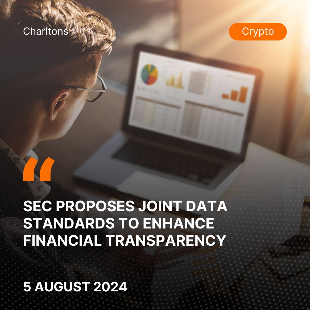 SEC Proposes Joint Data Standards to Enhance Financial Transparency