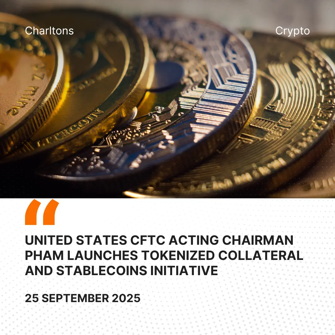 United States CFTC Acting Chairman Pham Launches Tokenized Collateral and Stablecoins Initiative